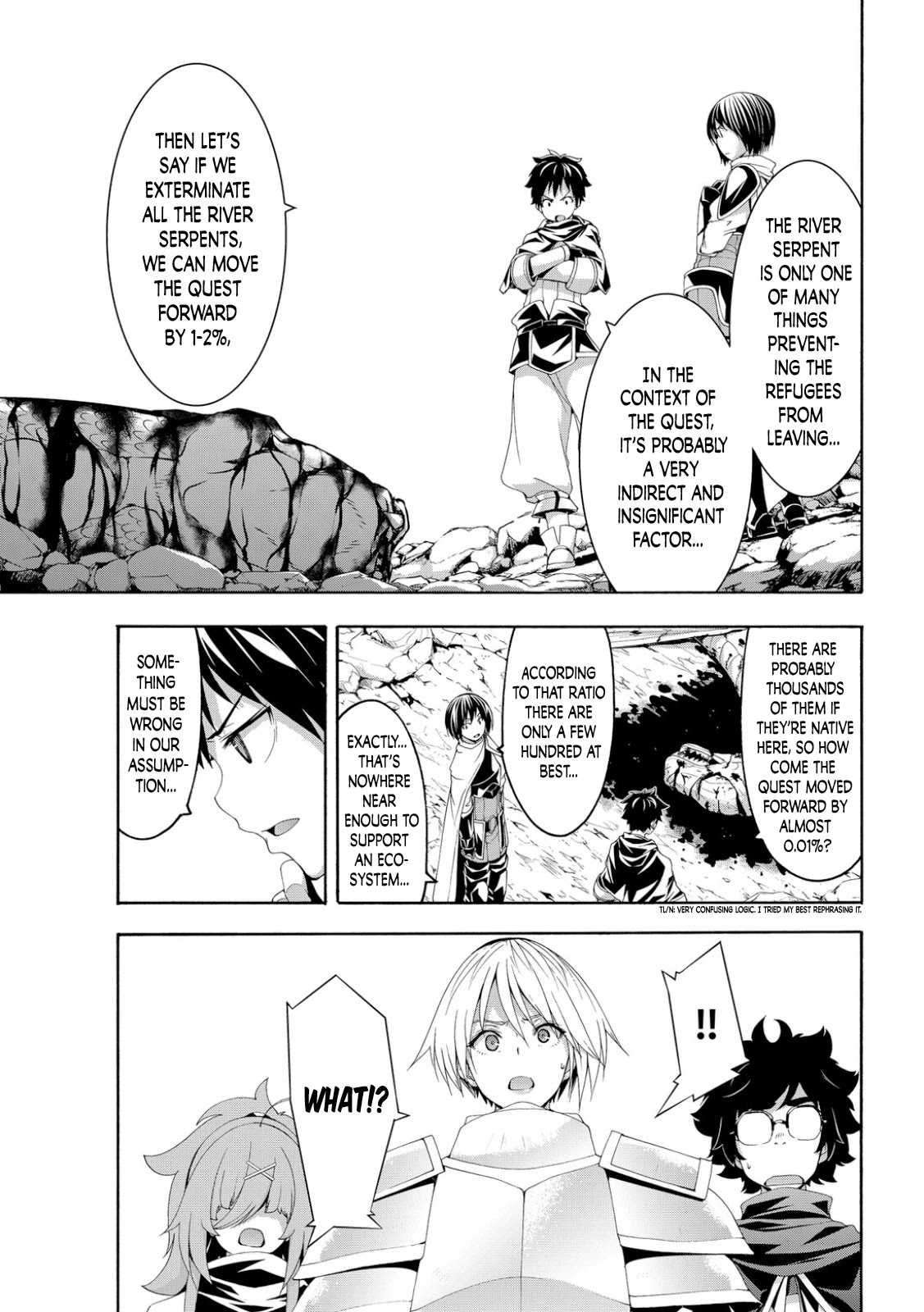 100-man no Inochi no Ue ni Ore wa Tatte Iru Chapter 68 page 27 - Chapter 68: Division and Water Monster