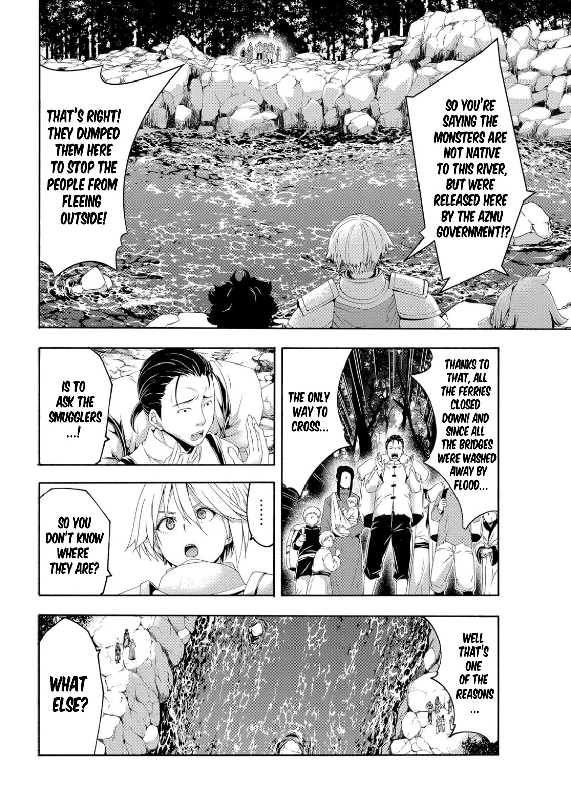 100-man no Inochi no Ue ni Ore wa Tatte Iru Chapter 68 page 28 - Chapter 68: Division and Water Monster