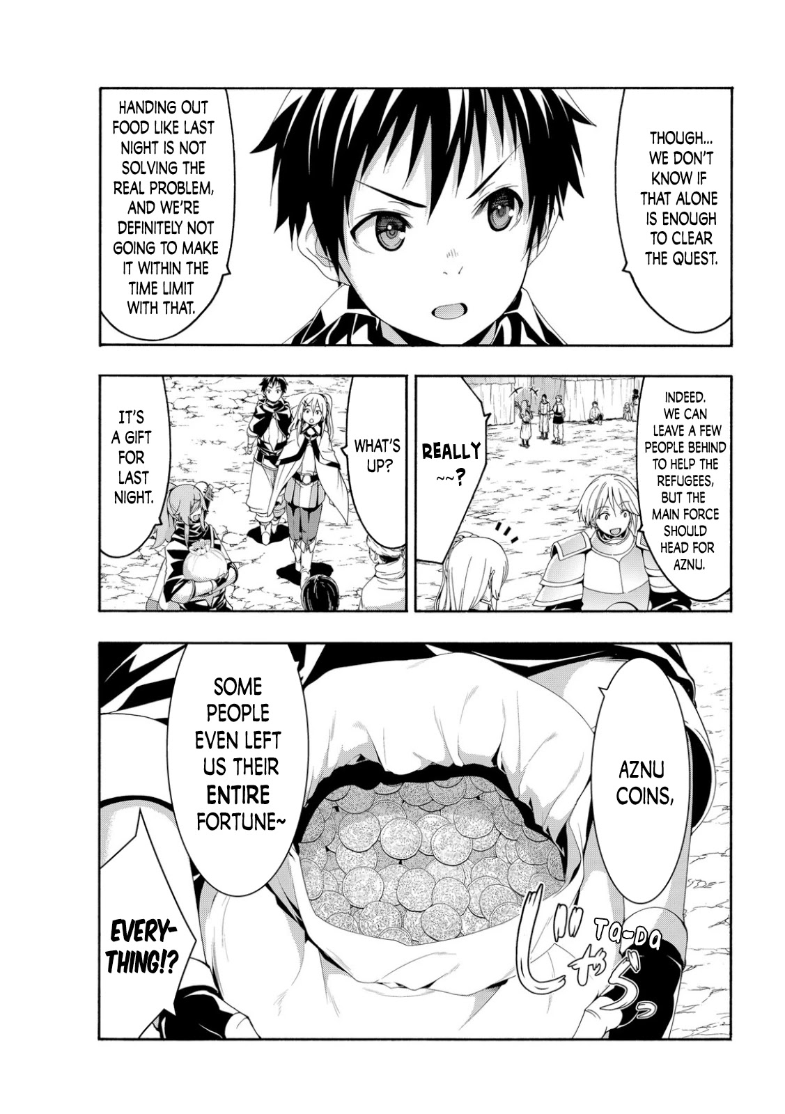 100-man no Inochi no Ue ni Ore wa Tatte Iru Chapter 68 page 3 - Chapter 68: Division and Water Monster