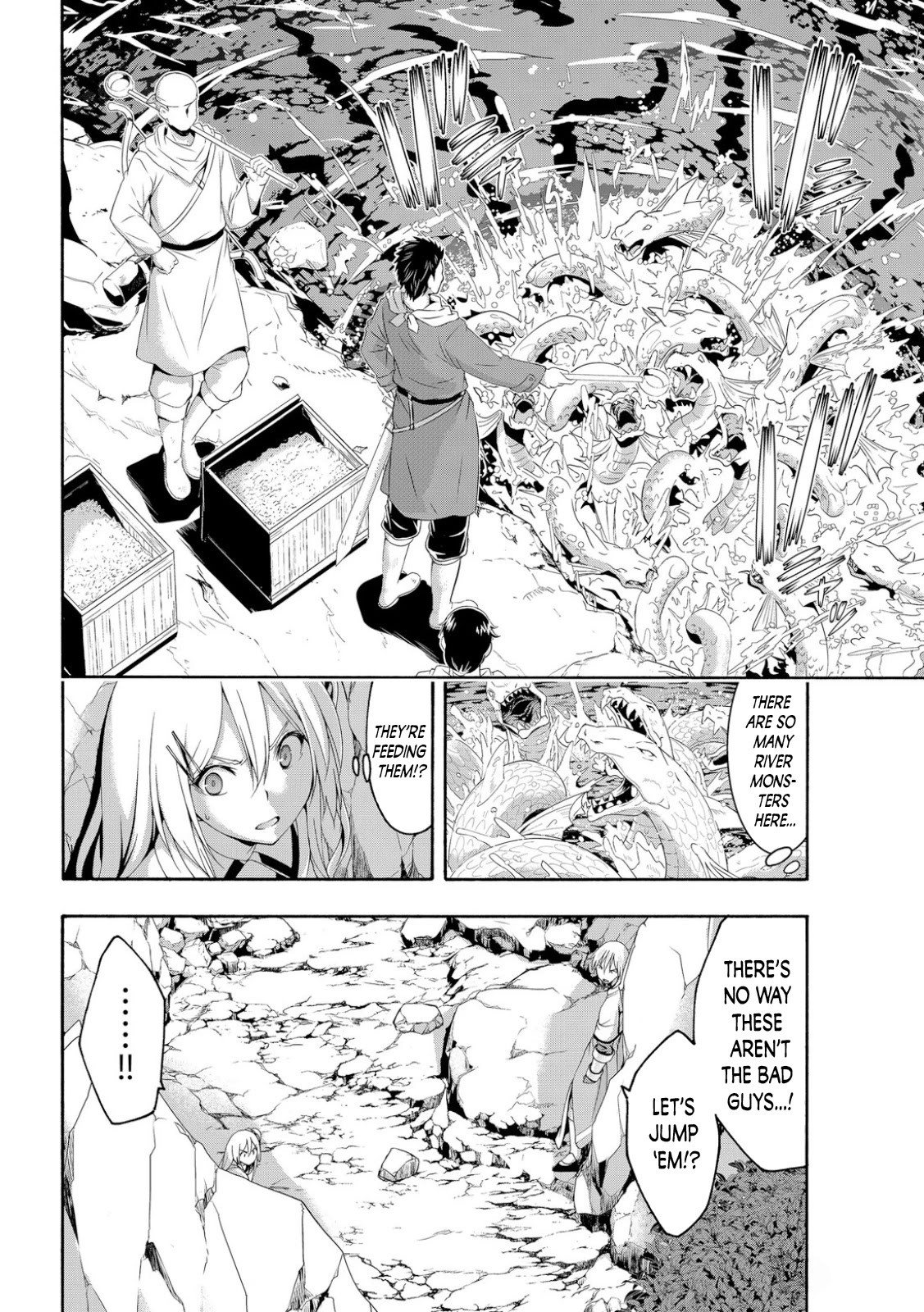 100-man no Inochi no Ue ni Ore wa Tatte Iru Chapter 68 page 30 - Chapter 68: Division and Water Monster