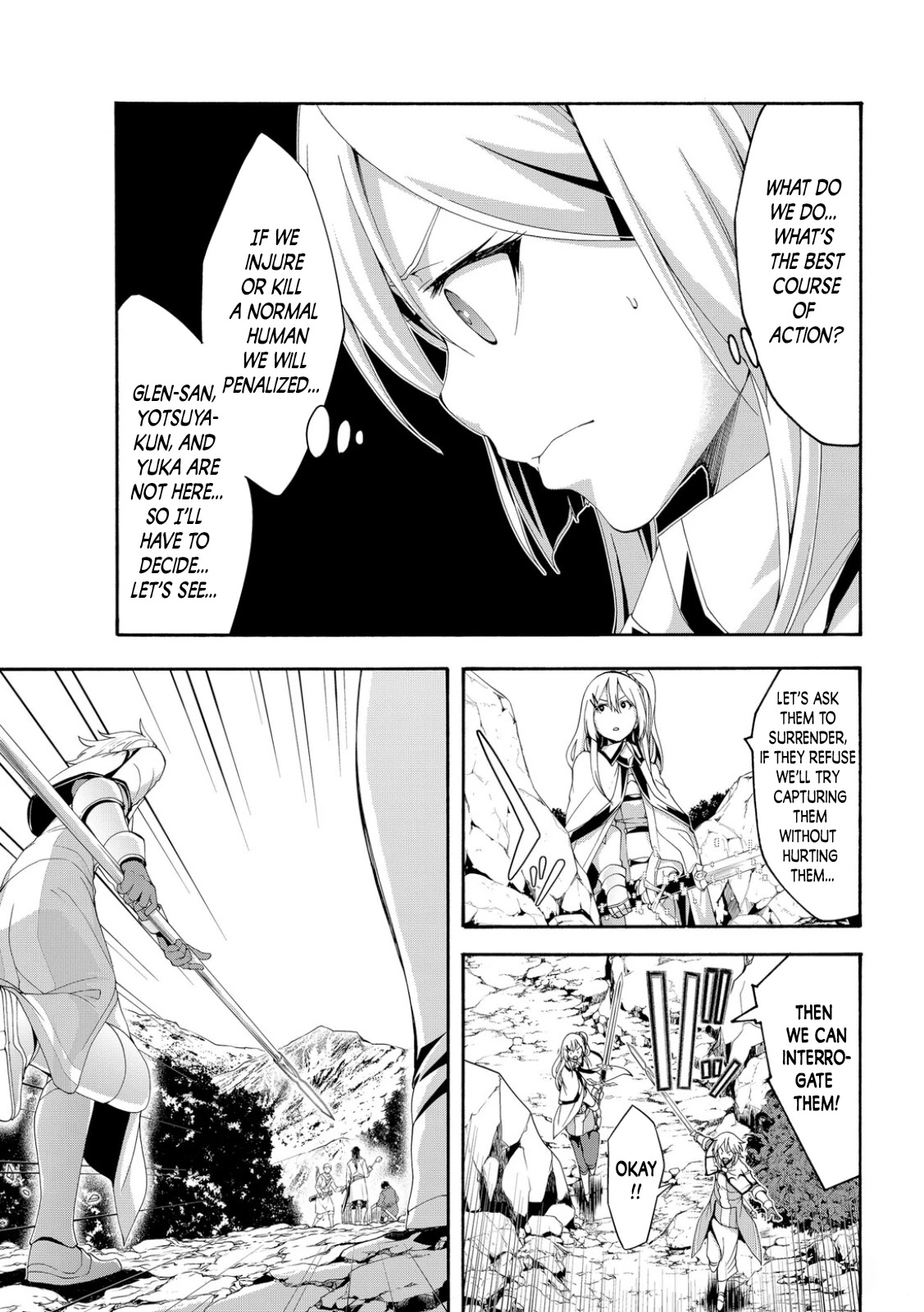 100-man no Inochi no Ue ni Ore wa Tatte Iru Chapter 68 page 31 - Chapter 68: Division and Water Monster