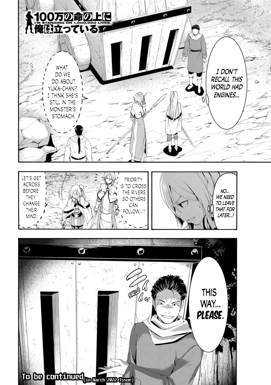 100-man no Inochi no Ue ni Ore wa Tatte Iru Chapter 68 page 36 - Chapter 68: Division and Water Monster