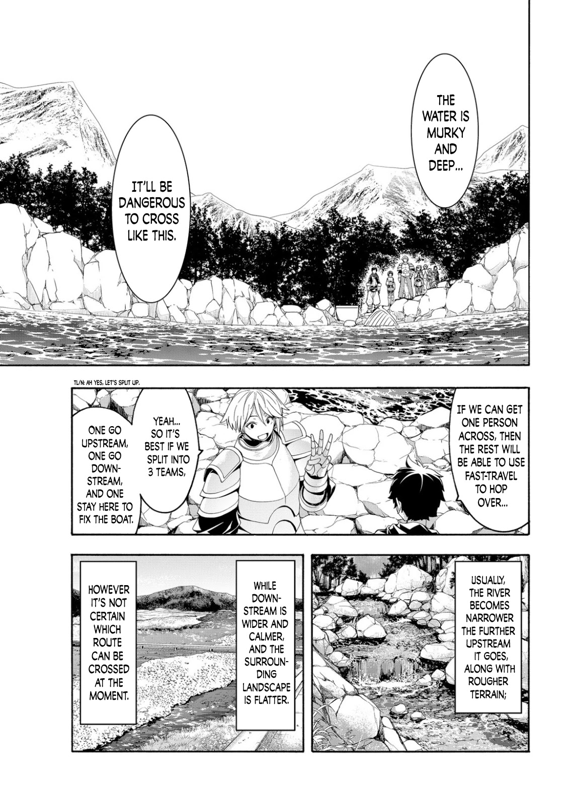100-man no Inochi no Ue ni Ore wa Tatte Iru Chapter 68 page 7 - Chapter 68: Division and Water Monster