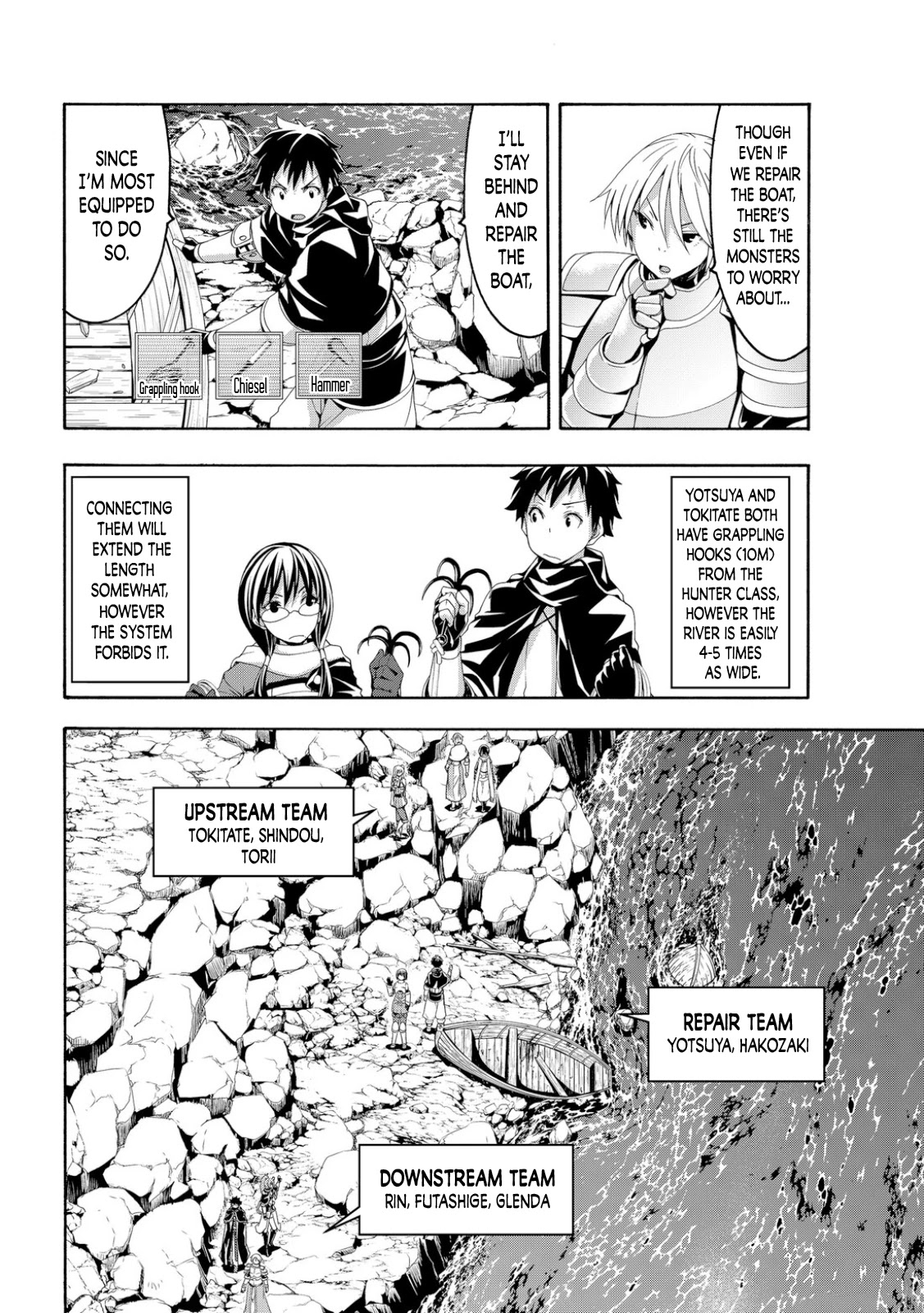 100-man no Inochi no Ue ni Ore wa Tatte Iru Chapter 68 page 8 - Chapter 68: Division and Water Monster