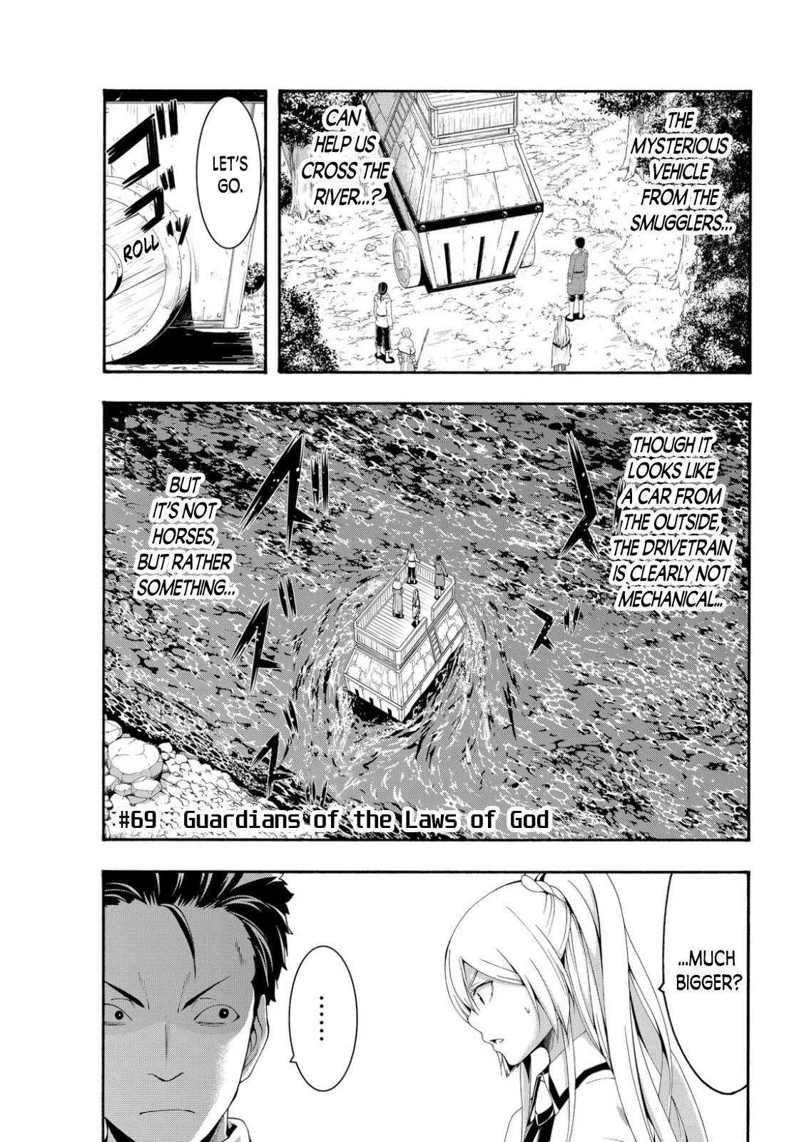 100-man no Inochi no Ue ni Ore wa Tatte Iru Chapter 69 page 1 - Chapter 69: Guardians of the Laws of God