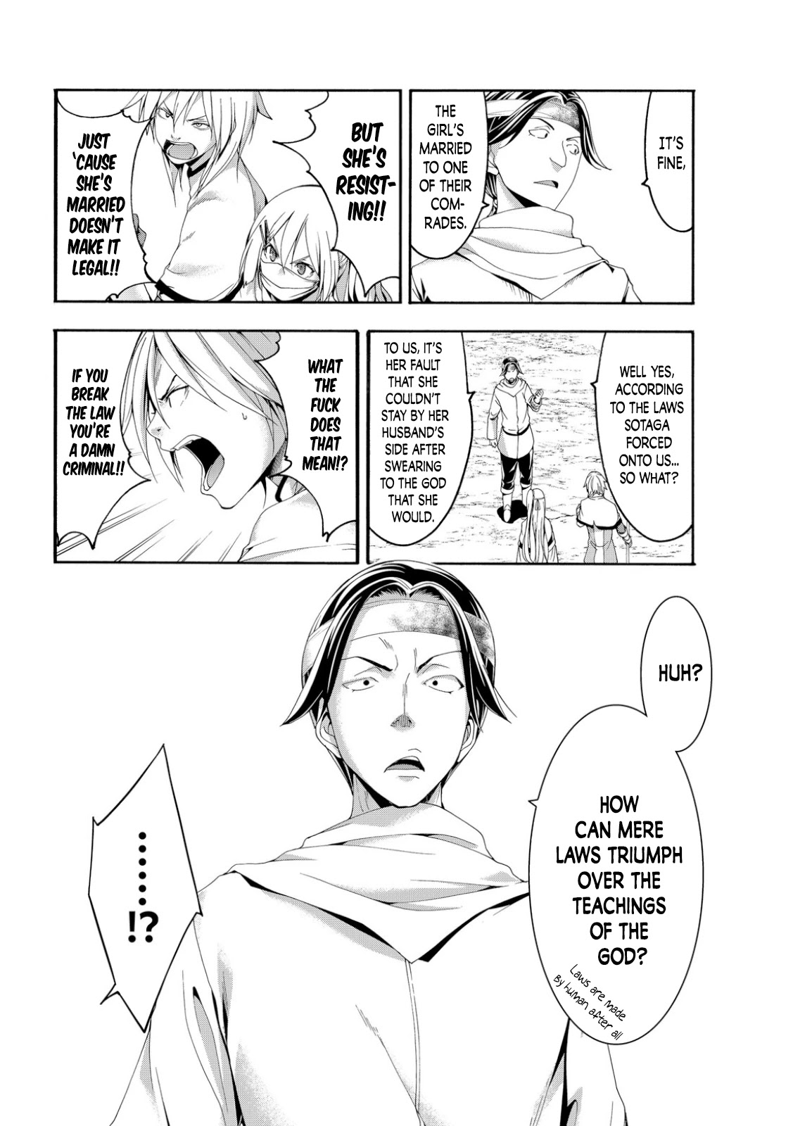 100-man no Inochi no Ue ni Ore wa Tatte Iru Chapter 69 page 22 - Chapter 69: Guardians of the Laws of God