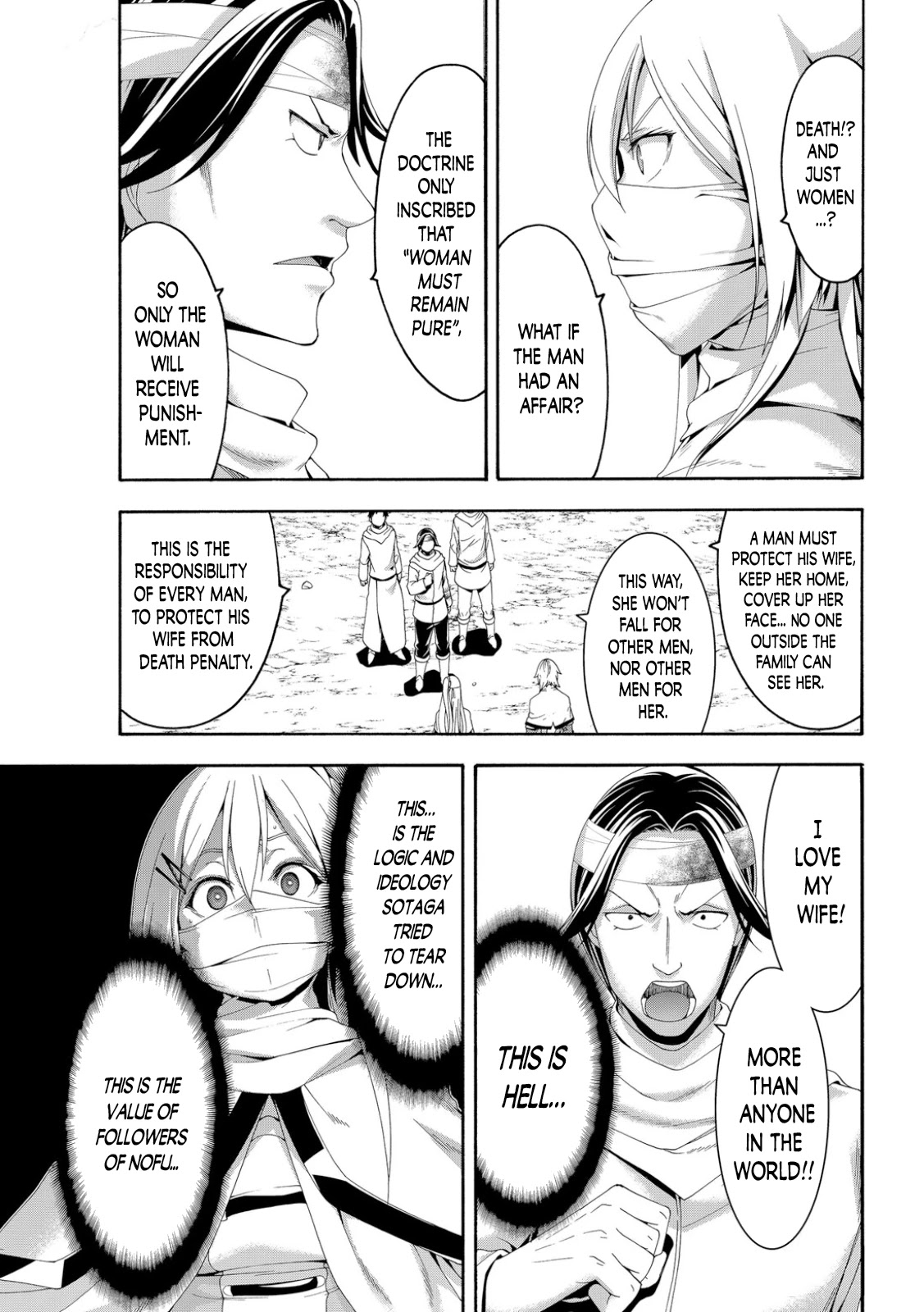 100-man no Inochi no Ue ni Ore wa Tatte Iru Chapter 69 page 25 - Chapter 69: Guardians of the Laws of God