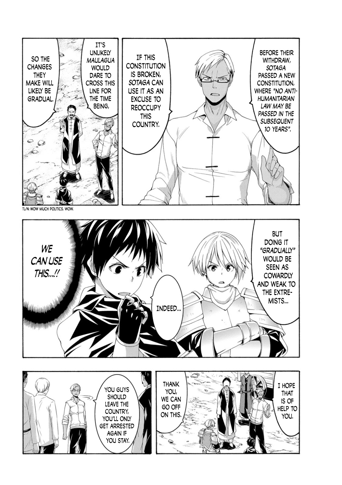 100-man no Inochi no Ue ni Ore wa Tatte Iru Chapter 71 page 33 - Chapter 71: Freedom and the Press