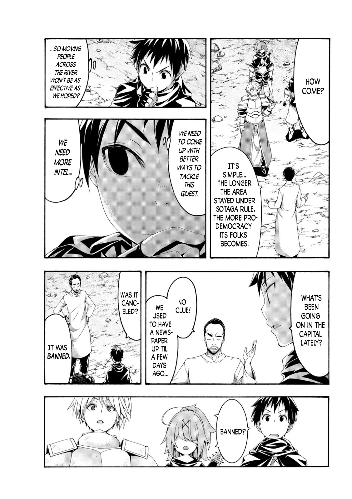 100-man no Inochi no Ue ni Ore wa Tatte Iru Chapter 71 page 6 - Chapter 71: Freedom and the Press
