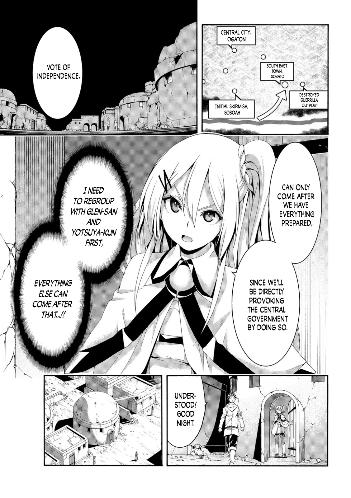100-man no Inochi no Ue ni Ore wa Tatte Iru Chapter 72 page 13 - Chapter 72: Through the Rapids