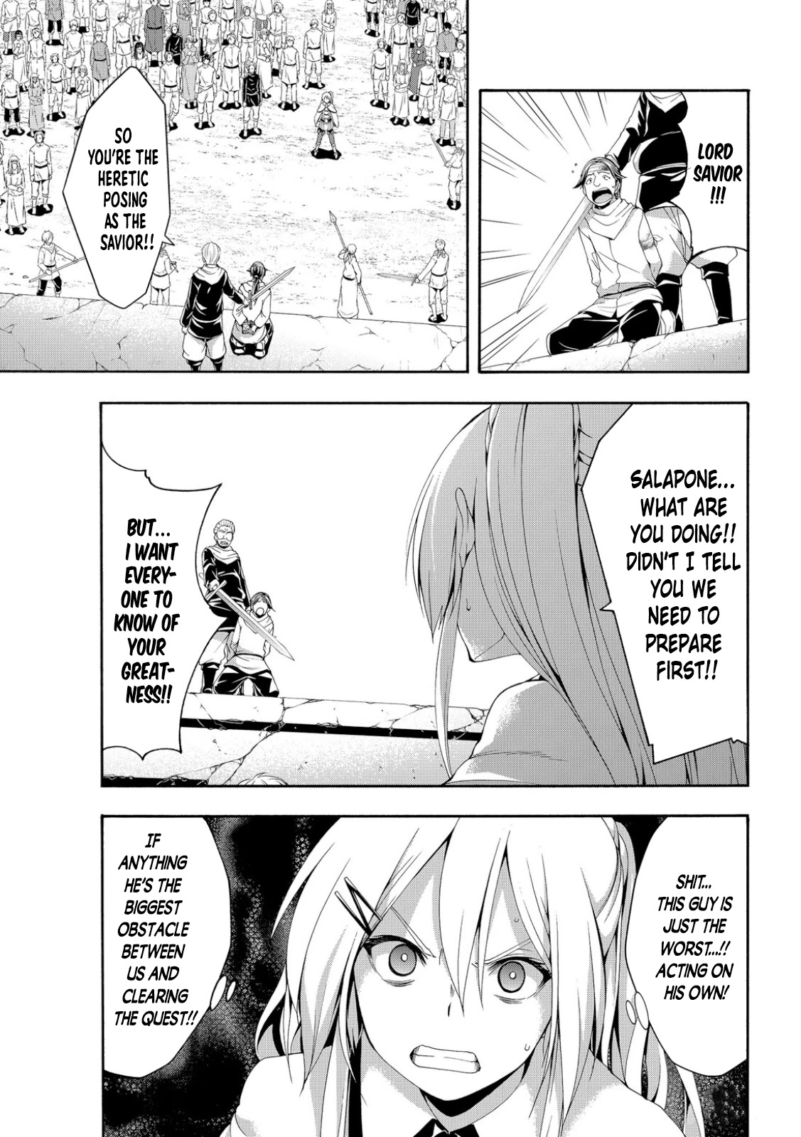 100-man no Inochi no Ue ni Ore wa Tatte Iru Chapter 72 page 15 - Chapter 72: Through the Rapids