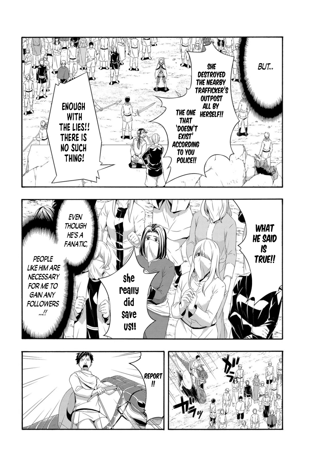100-man no Inochi no Ue ni Ore wa Tatte Iru Chapter 72 page 16 - Chapter 72: Through the Rapids