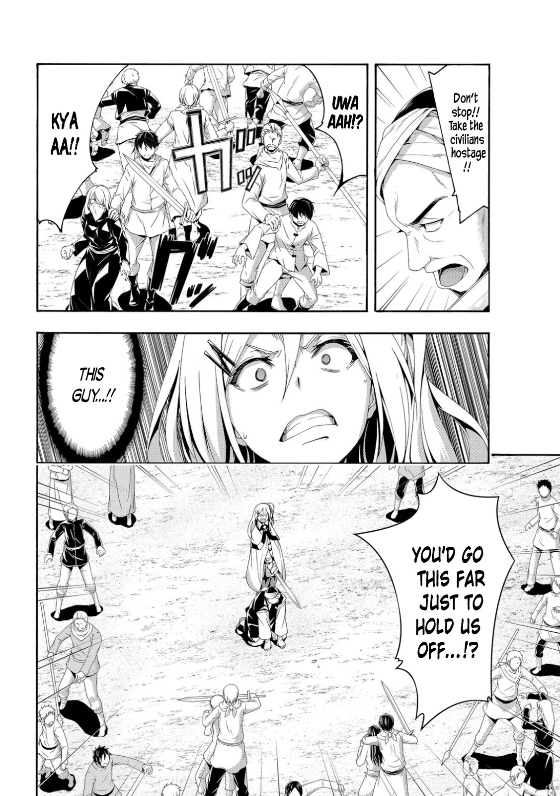 100-man no Inochi no Ue ni Ore wa Tatte Iru Chapter 72 page 22 - Chapter 72: Through the Rapids