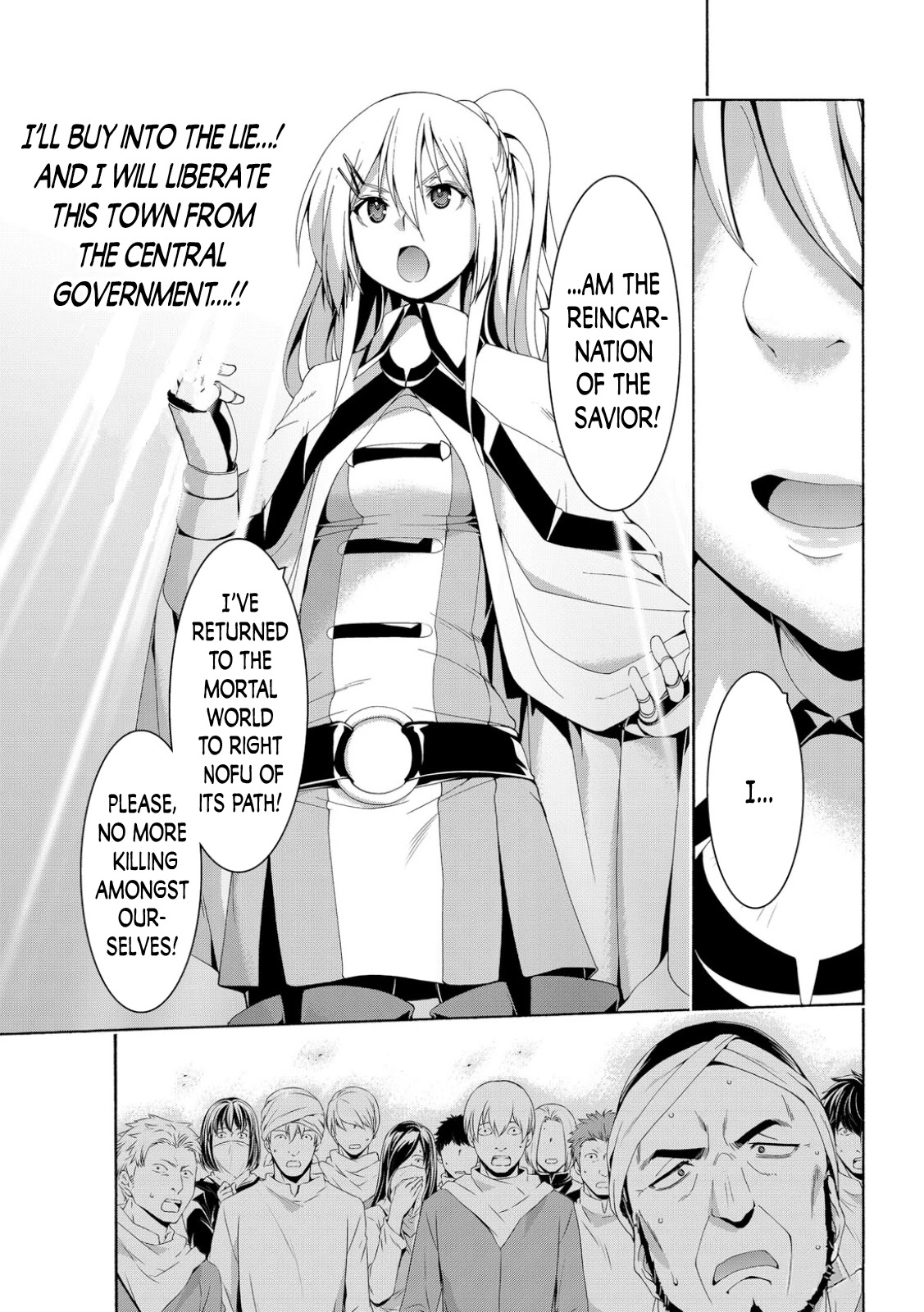 100-man no Inochi no Ue ni Ore wa Tatte Iru Chapter 72 page 35 - Chapter 72: Through the Rapids