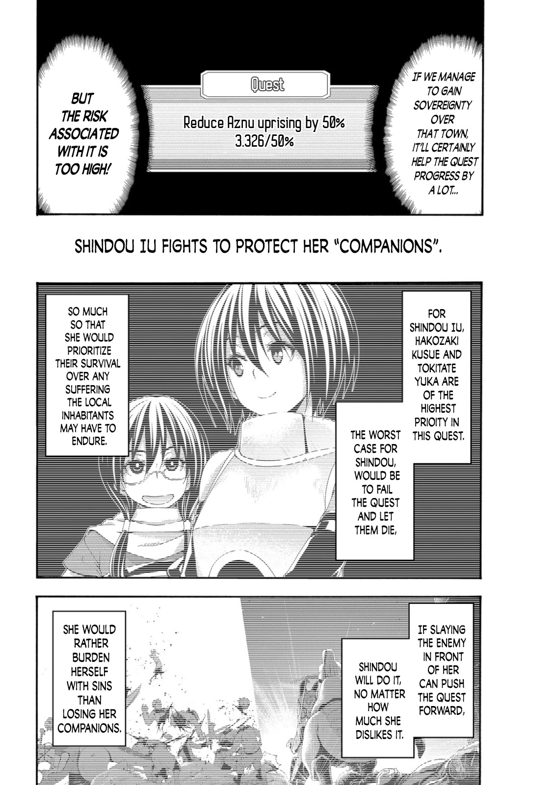 100-man no Inochi no Ue ni Ore wa Tatte Iru Chapter 72 page 8 - Chapter 72: Through the Rapids