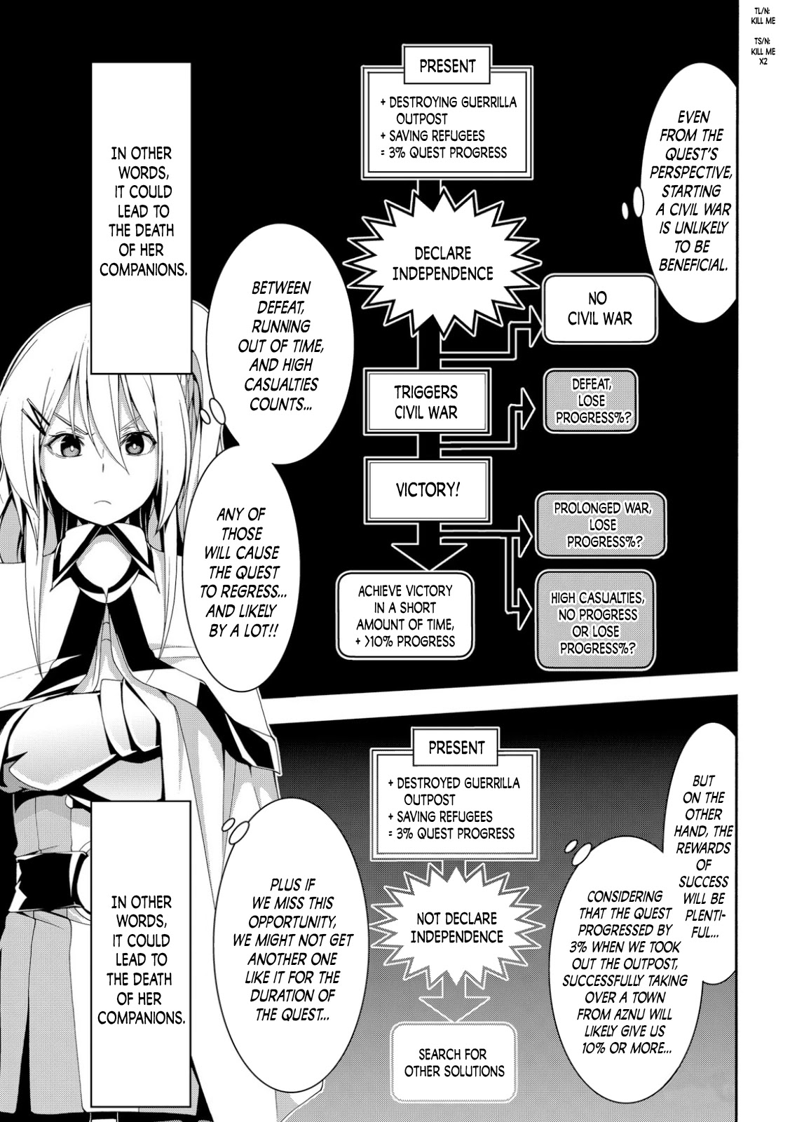 100-man no Inochi no Ue ni Ore wa Tatte Iru Chapter 72 page 9 - Chapter 72: Through the Rapids