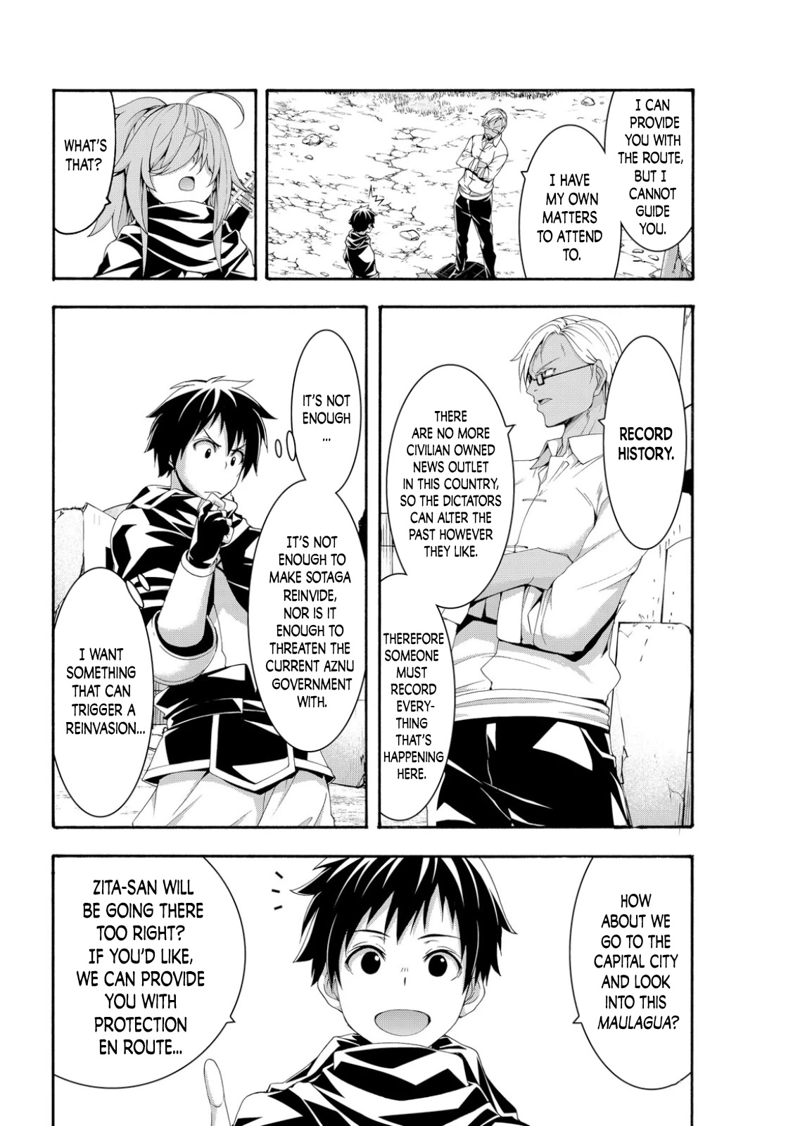100-man no Inochi no Ue ni Ore wa Tatte Iru Chapter 73 page 4 - Chapter 73: Young and Energetic