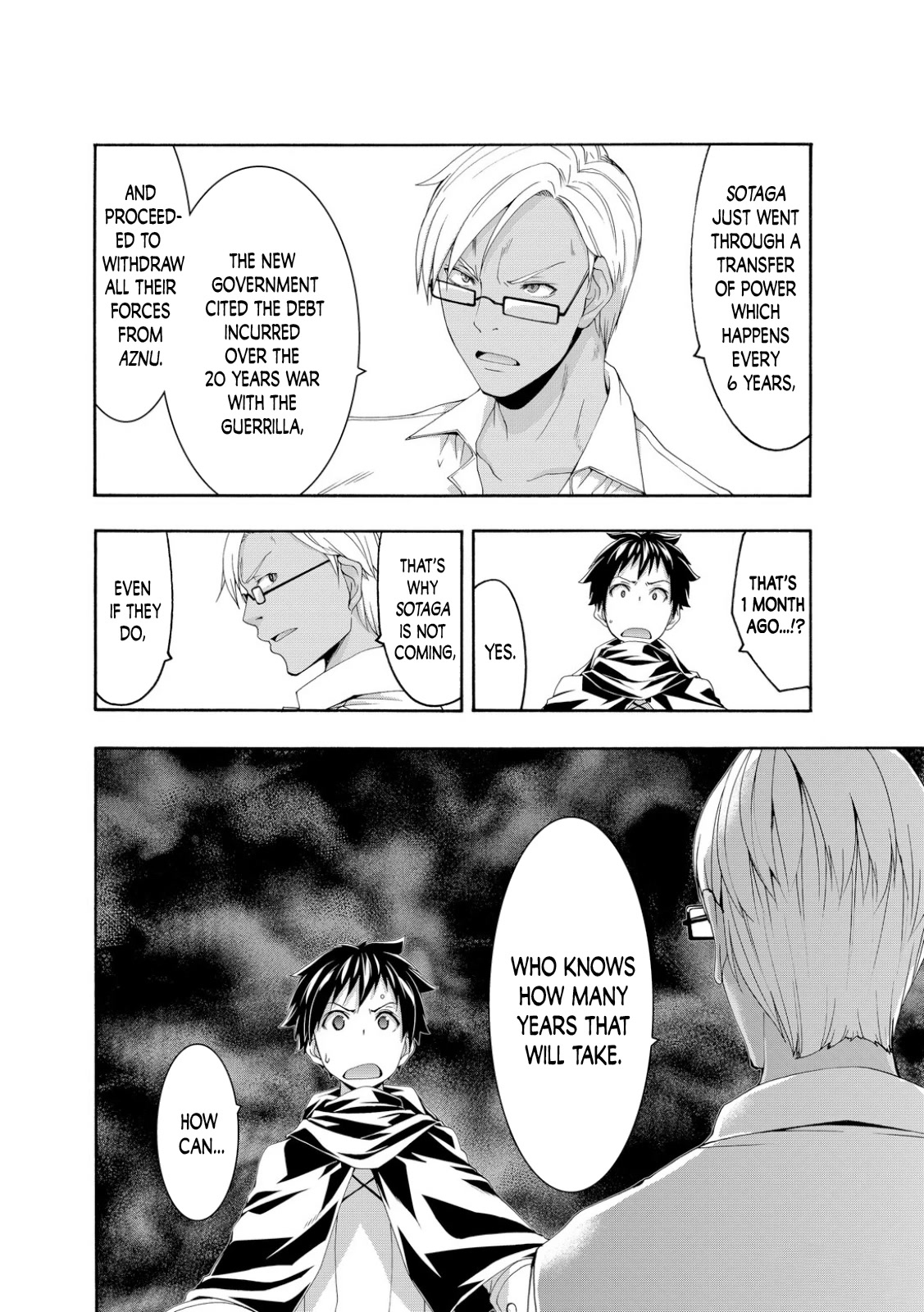 100-man no Inochi no Ue ni Ore wa Tatte Iru Chapter 74 page 34 - Chapter 74: Foul and Foe?