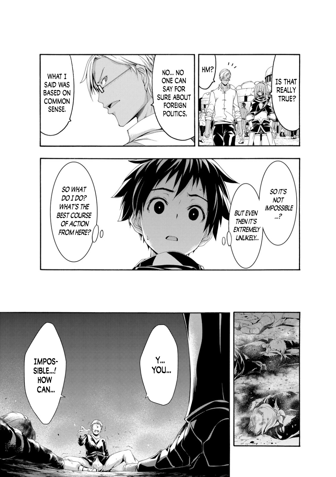 100-man no Inochi no Ue ni Ore wa Tatte Iru Chapter 74 page 35 - Chapter 74: Foul and Foe?