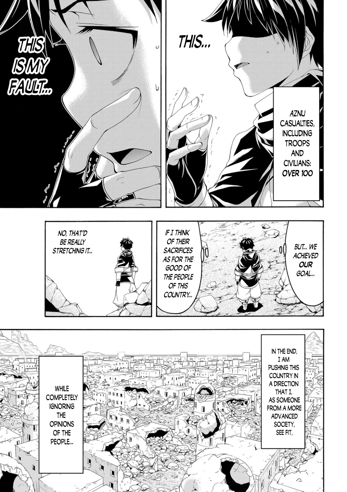 100-man no Inochi no Ue ni Ore wa Tatte Iru Chapter 76 page 29 - Chapter 76: Incomplete Dictatorship