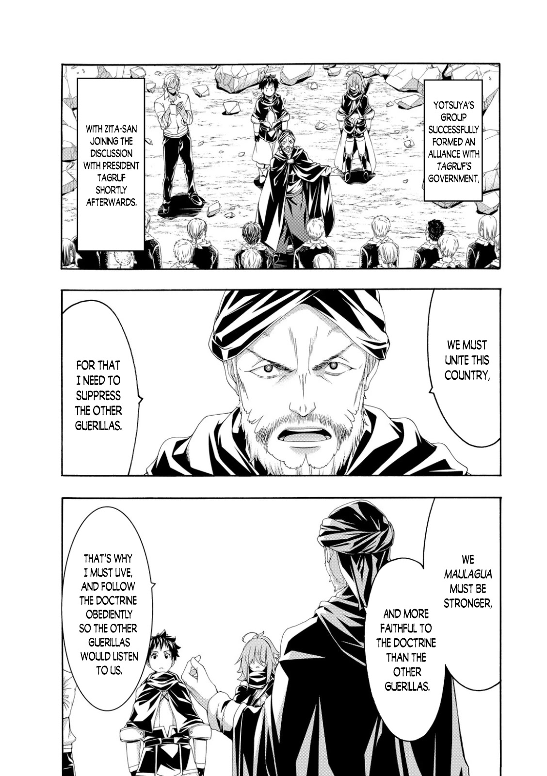 100-man no Inochi no Ue ni Ore wa Tatte Iru Chapter 76 page 31 - Chapter 76: Incomplete Dictatorship
