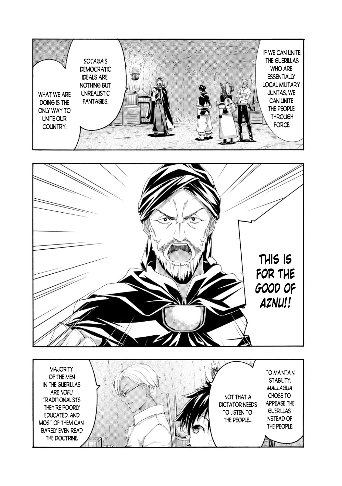 100-man no Inochi no Ue ni Ore wa Tatte Iru Chapter 76 page 32 - Chapter 76: Incomplete Dictatorship