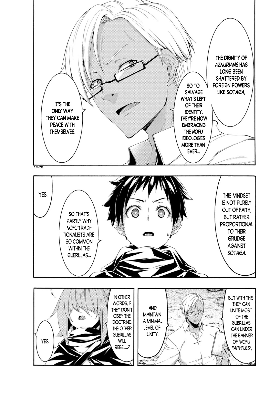 100-man no Inochi no Ue ni Ore wa Tatte Iru Chapter 76 page 33 - Chapter 76: Incomplete Dictatorship