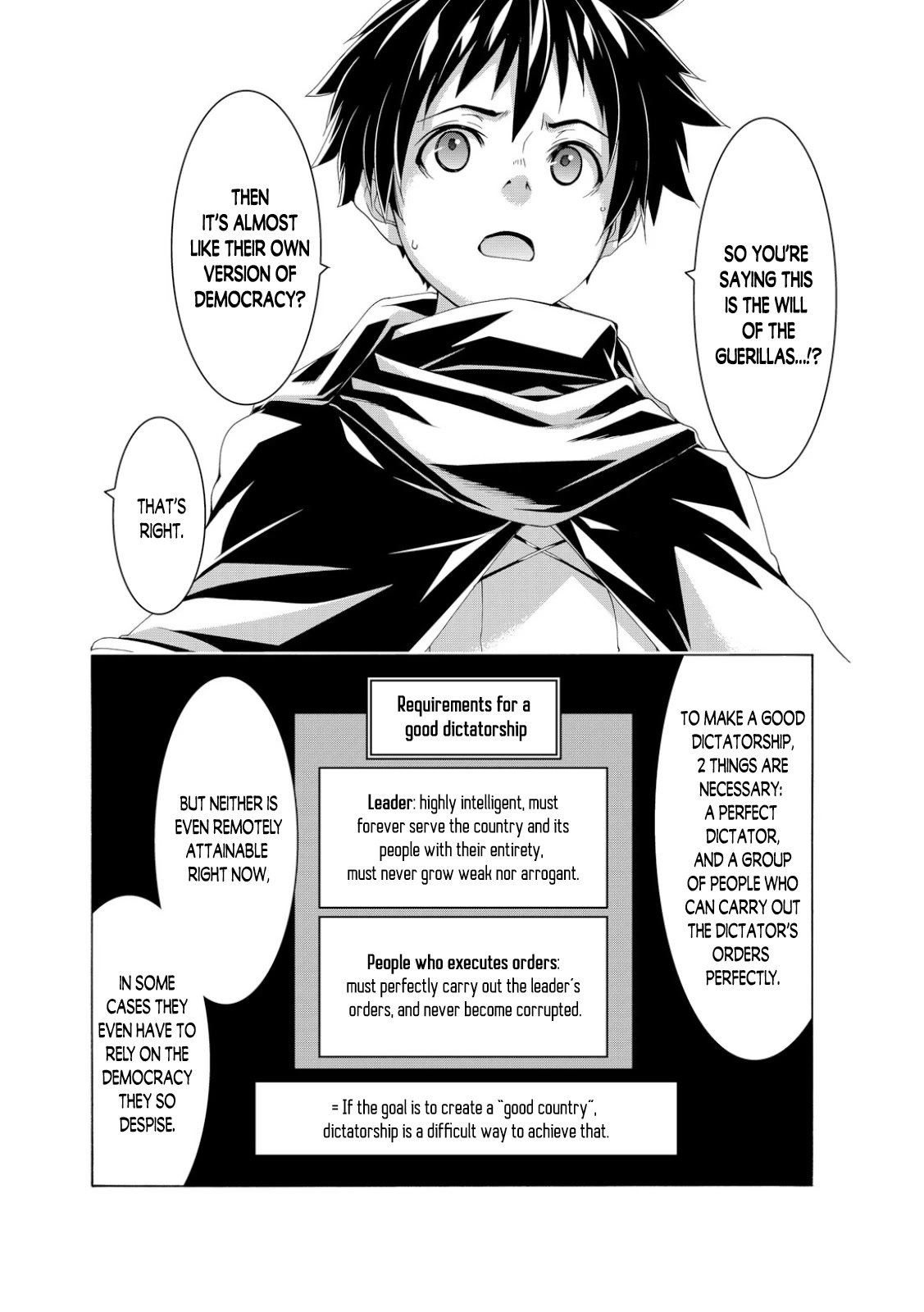 100-man no Inochi no Ue ni Ore wa Tatte Iru Chapter 76 page 34 - Chapter 76: Incomplete Dictatorship