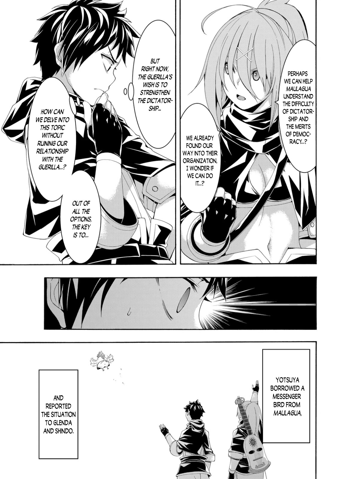 100-man no Inochi no Ue ni Ore wa Tatte Iru Chapter 76 page 35 - Chapter 76: Incomplete Dictatorship