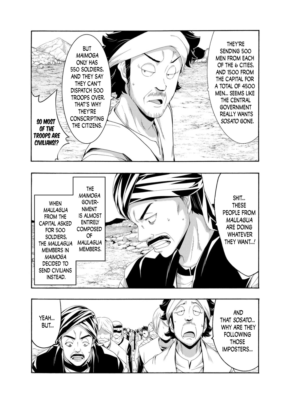 100-man no Inochi no Ue ni Ore wa Tatte Iru Chapter 77 page 12 - Chapter 77: Atoah of Maimoga