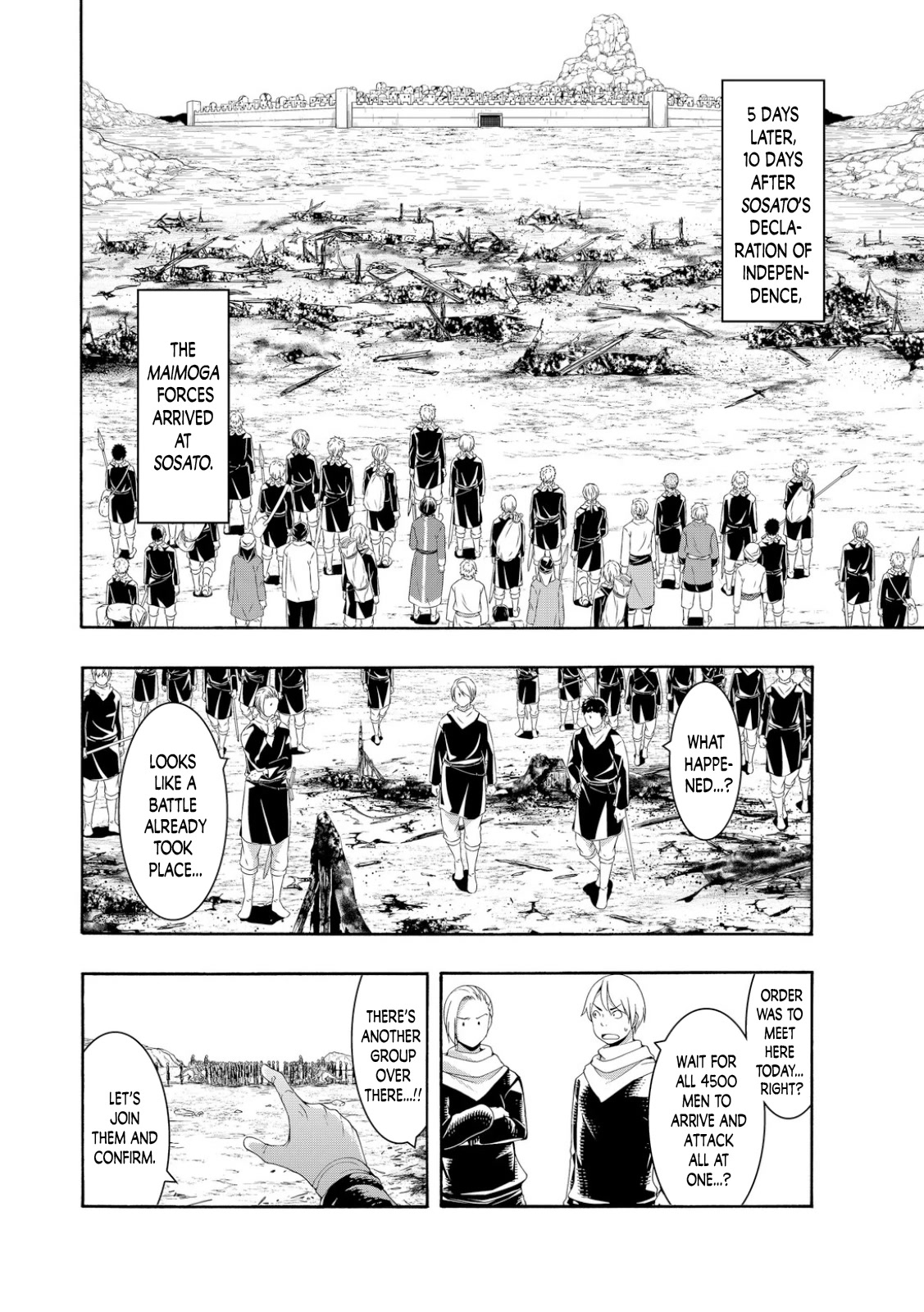 100-man no Inochi no Ue ni Ore wa Tatte Iru Chapter 77 page 17 - Chapter 77: Atoah of Maimoga
