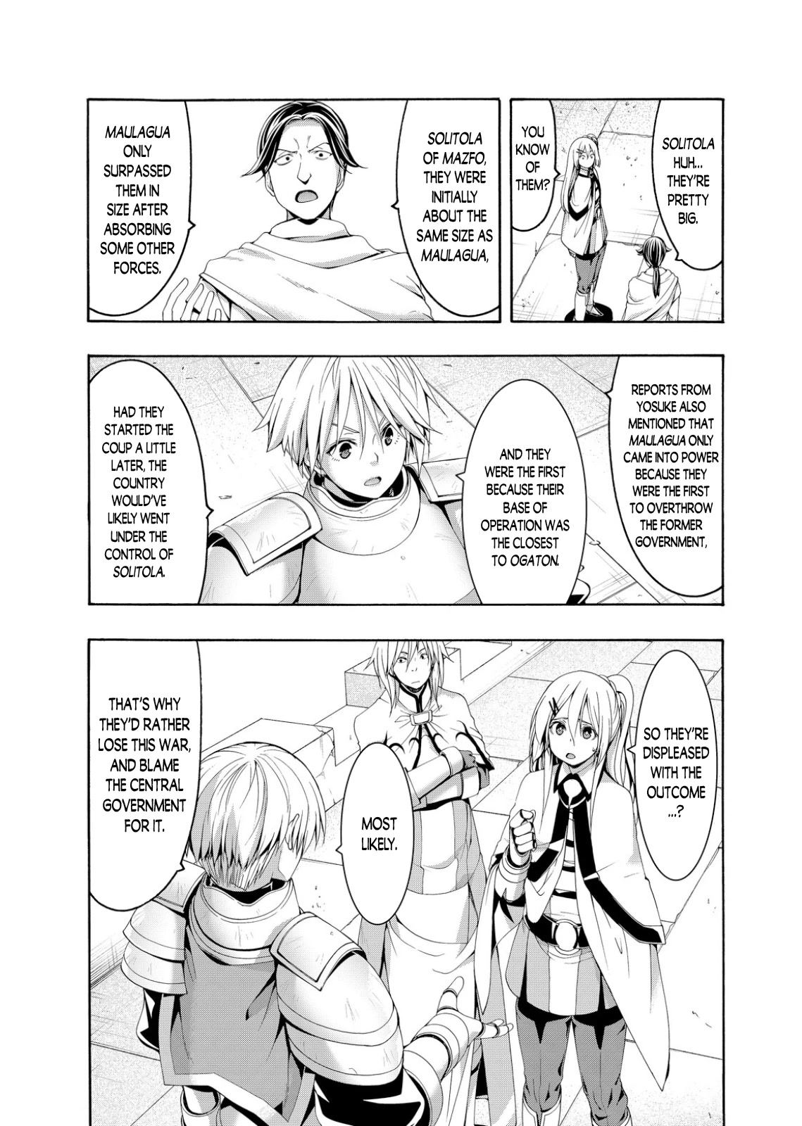 100-man no Inochi no Ue ni Ore wa Tatte Iru Chapter 78 page 32 - Chapter 78: Fono of Solitola