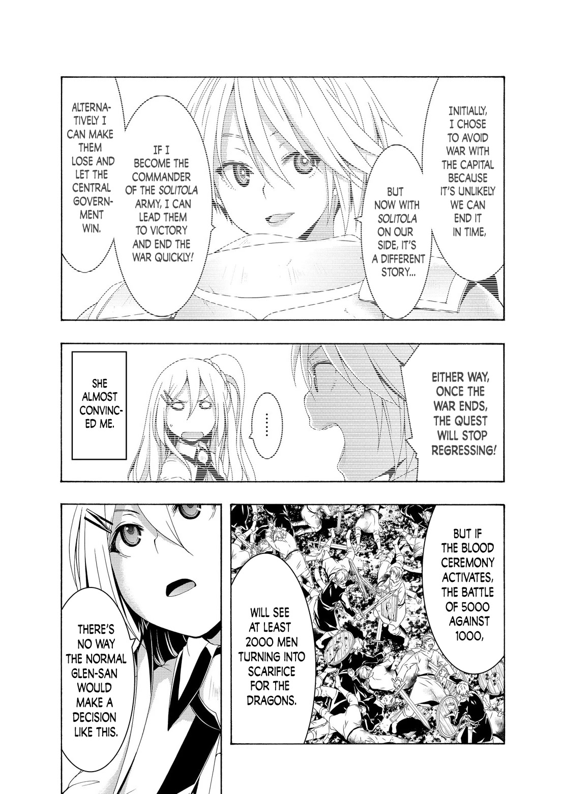 100-man no Inochi no Ue ni Ore wa Tatte Iru Chapter 79 page 15 - Chapter 79: Doubt and Brainwash