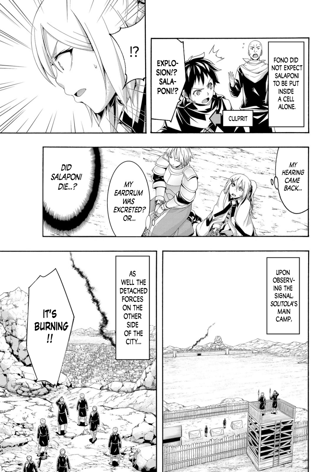 100-man no Inochi no Ue ni Ore wa Tatte Iru Chapter 81 page 35 - Chapter 81: Signal for Start