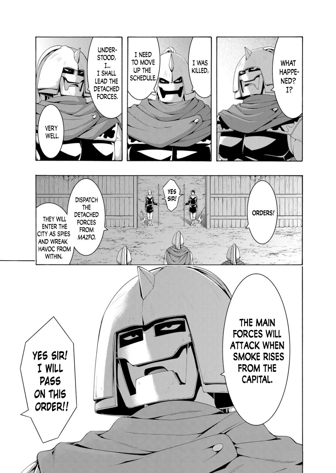 100-man no Inochi no Ue ni Ore wa Tatte Iru Chapter 81 page 9 - Chapter 81: Signal for Start