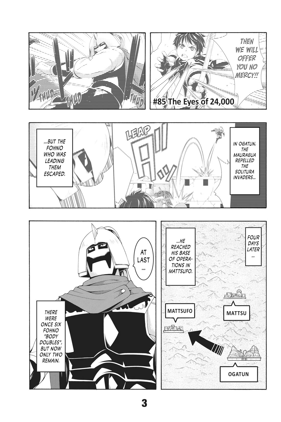 100-man no Inochi no Ue ni Ore wa Tatte Iru Chapter 85 page 3 - Chapter 85