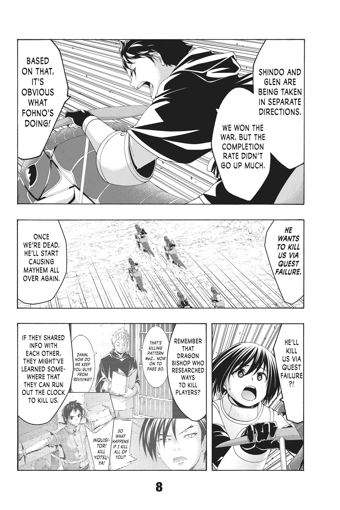 100-man no Inochi no Ue ni Ore wa Tatte Iru Chapter 85 page 8 - Chapter 85
