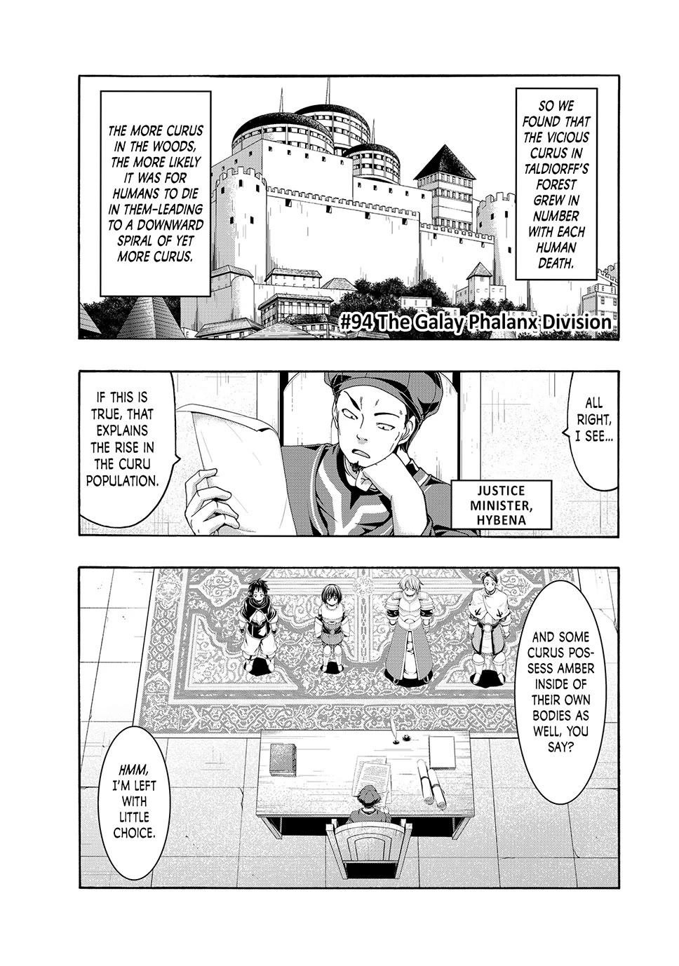 100-man no Inochi no Ue ni Ore wa Tatte Iru Chapter 94 page 1 - Chapter 94