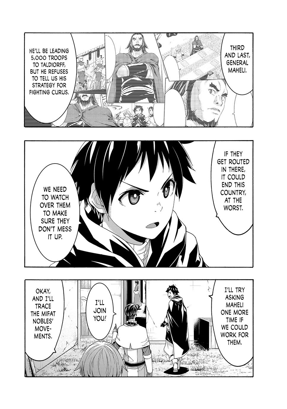 100-man no Inochi no Ue ni Ore wa Tatte Iru Chapter 98 page 4 - Chapter 98