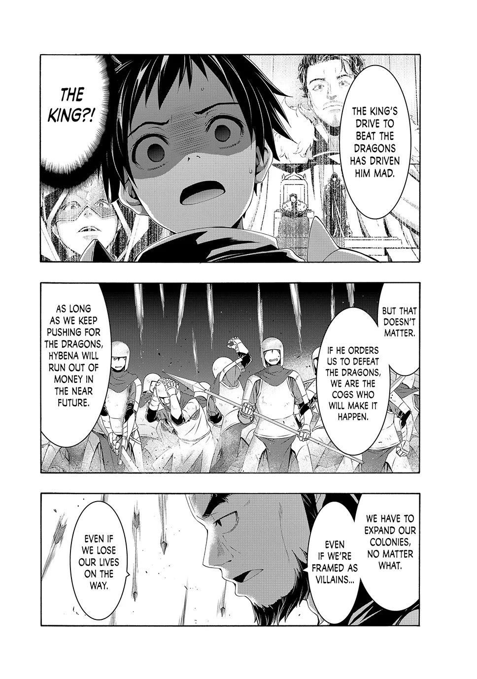 100-man no Inochi no Ue ni Ore wa Tatte Iru Chapter 99 page 34 - Chapter 99