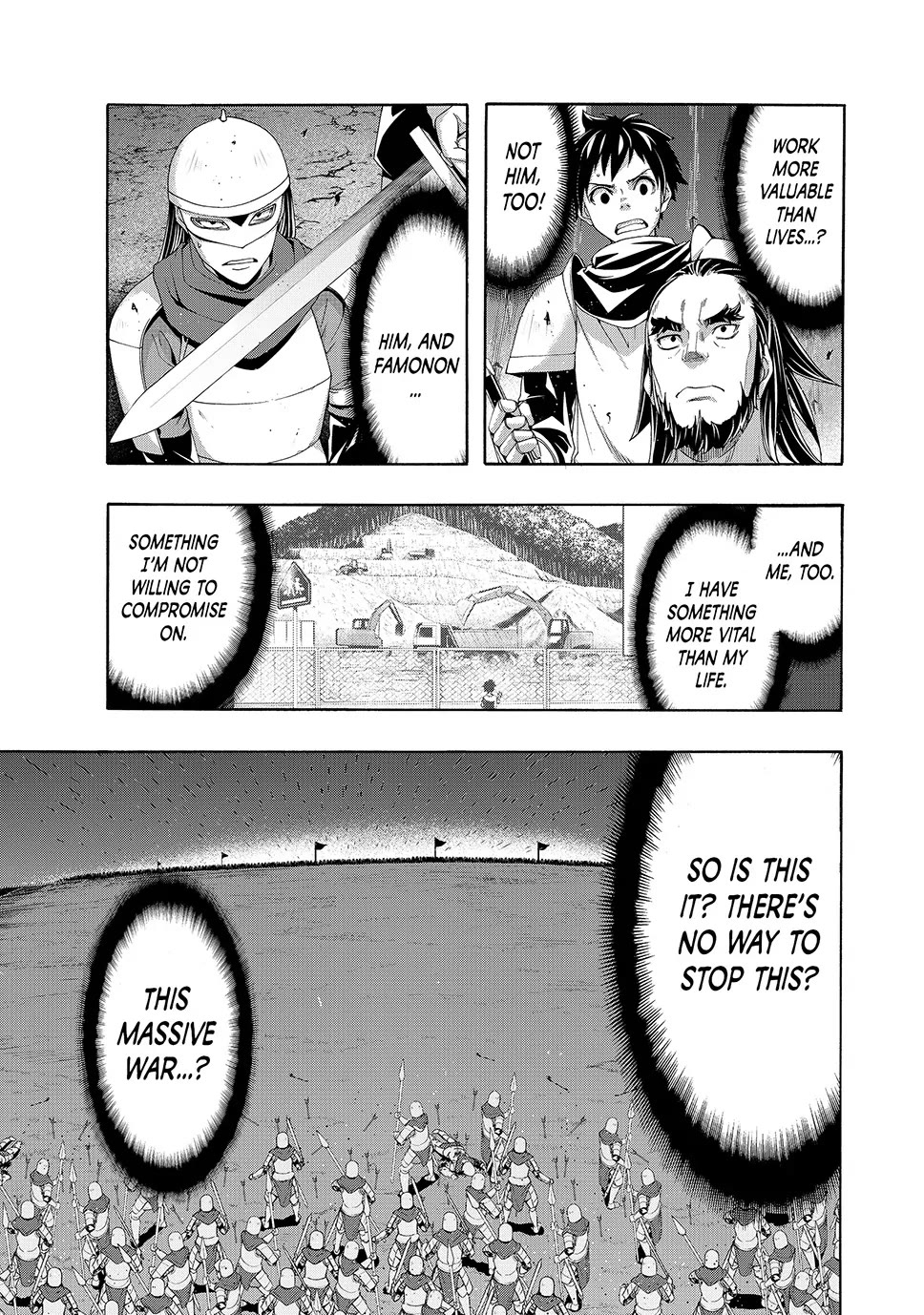100-man no Inochi no Ue ni Ore wa Tatte Iru Chapter 99 page 35 - Chapter 99