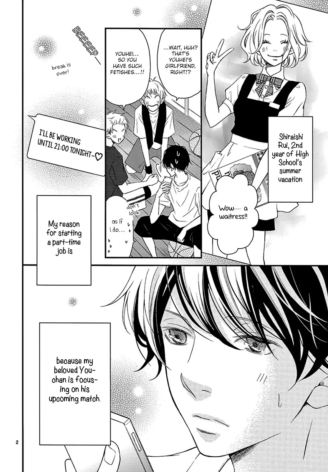 100-mankai no Suki o Ageru Chapter 3 page 4 - Chapter 3