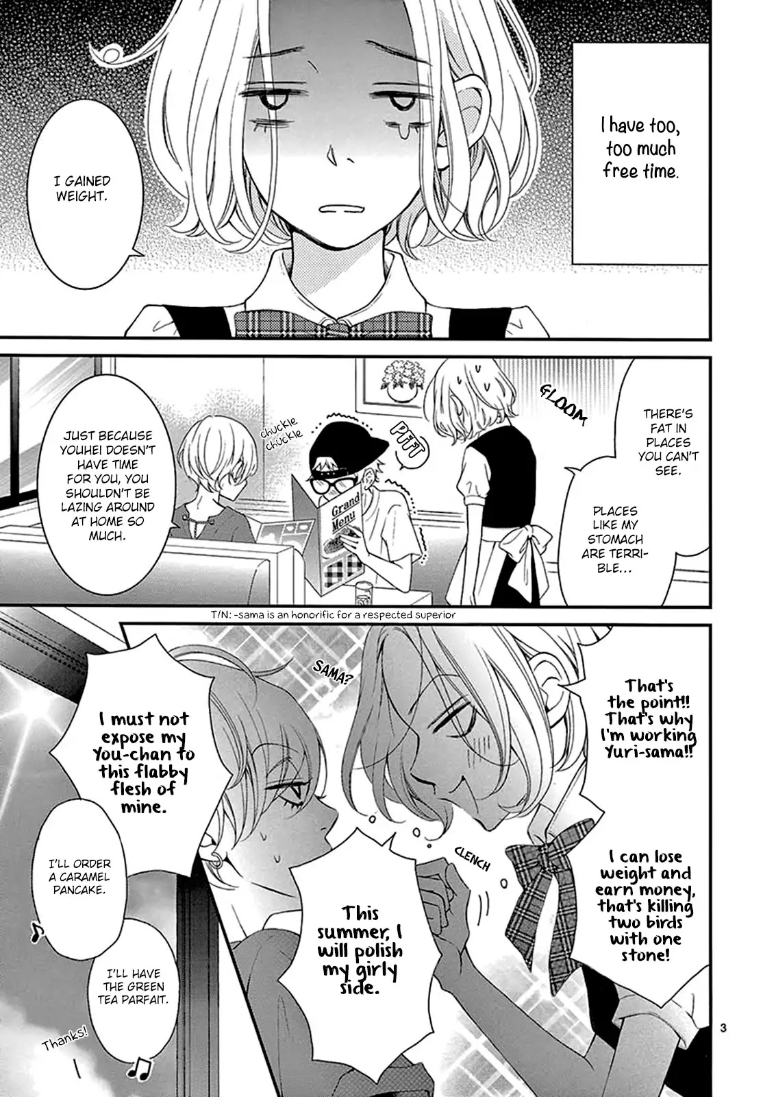 100-mankai no Suki o Ageru Chapter 3 page 5 - Chapter 3