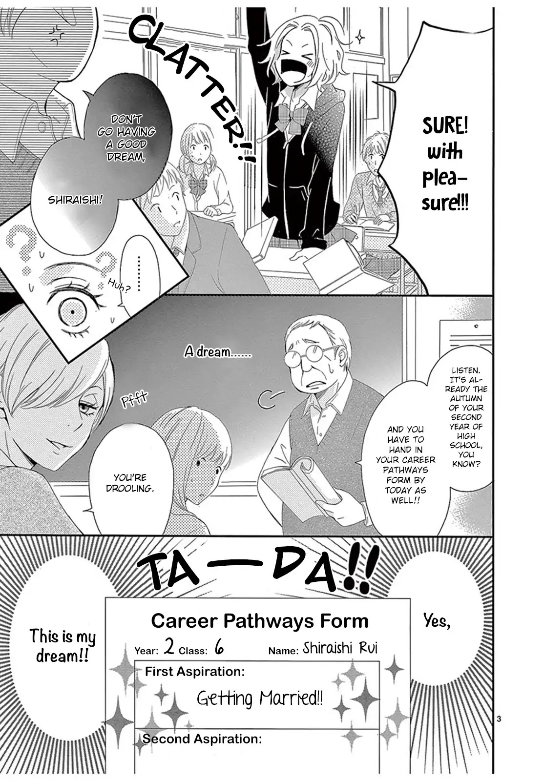 100-mankai no Suki o Ageru Chapter 4 page 4 - Chapter 4