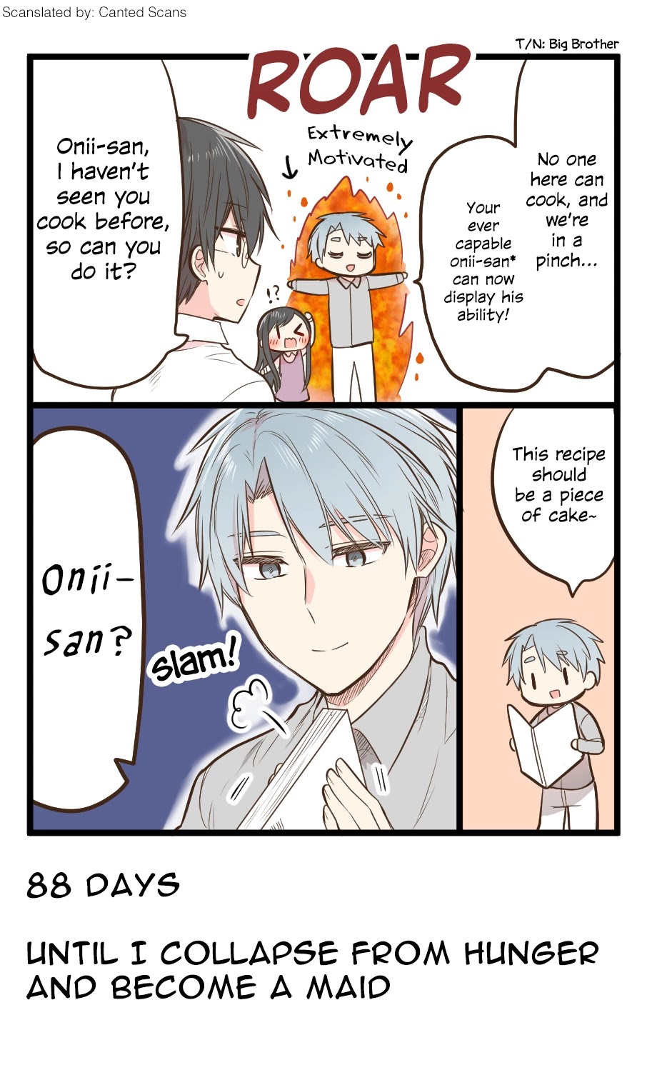 100 Nichigo ni Kuufuku de Taore Maid ni Naru Onna no Ko Chapter 12 page 1 - Chapter 12: Day 12