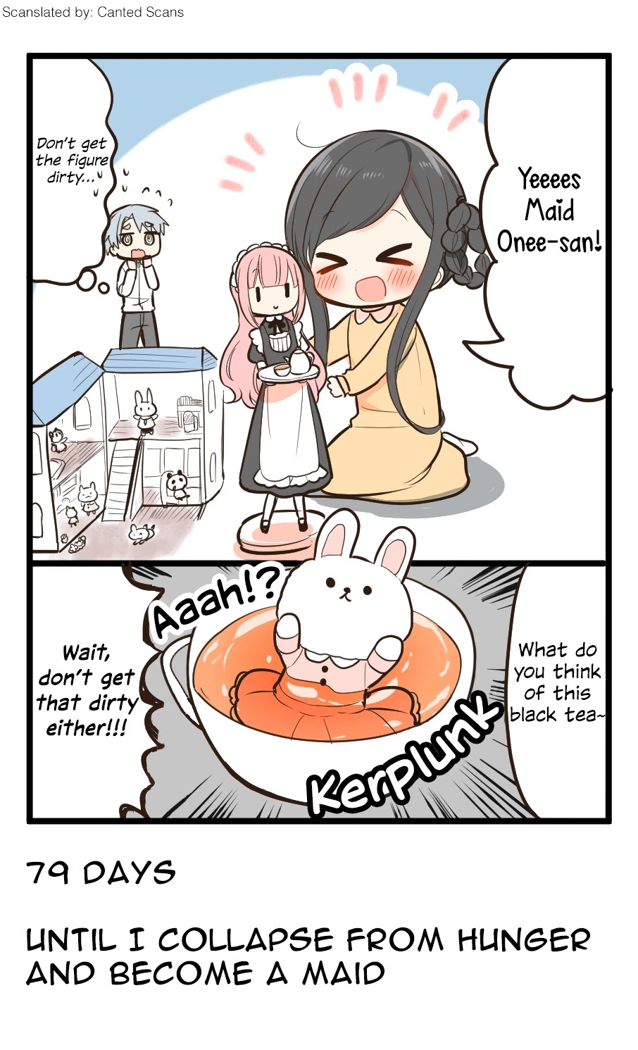 100 Nichigo ni Kuufuku de Taore Maid ni Naru Onna no Ko Chapter 21 page 1 - Chapter 21: Day 21
