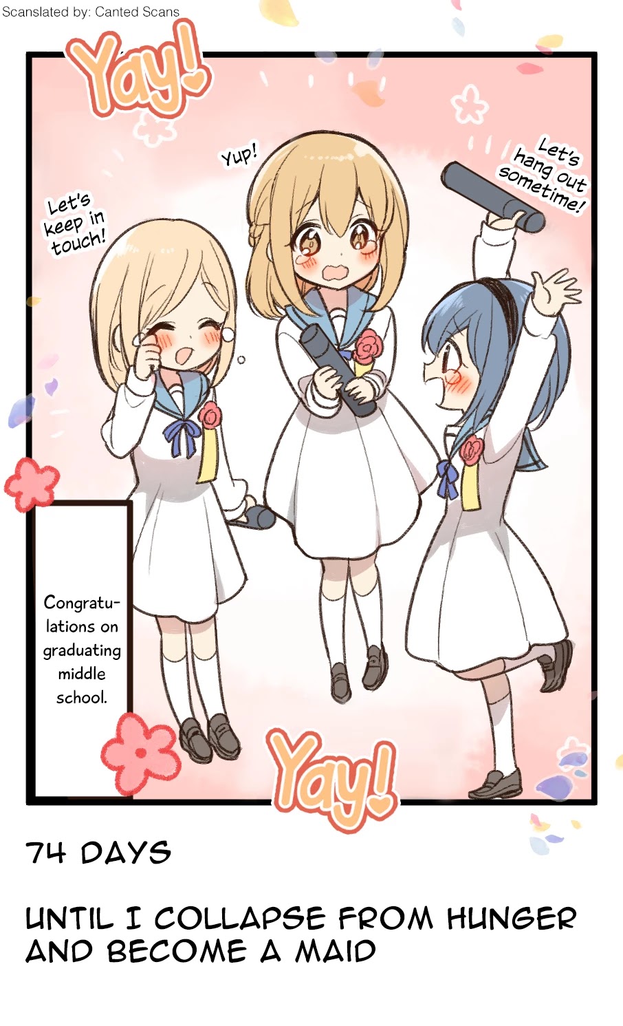 100 Nichigo ni Kuufuku de Taore Maid ni Naru Onna no Ko Chapter 26 page 1 - Chapter 26: Day 26