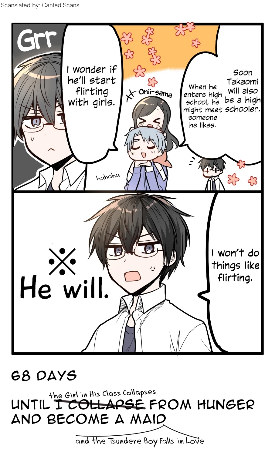 100 Nichigo ni Kuufuku de Taore Maid ni Naru Onna no Ko Chapter 32 page 1 - Chapter 32: Day 32