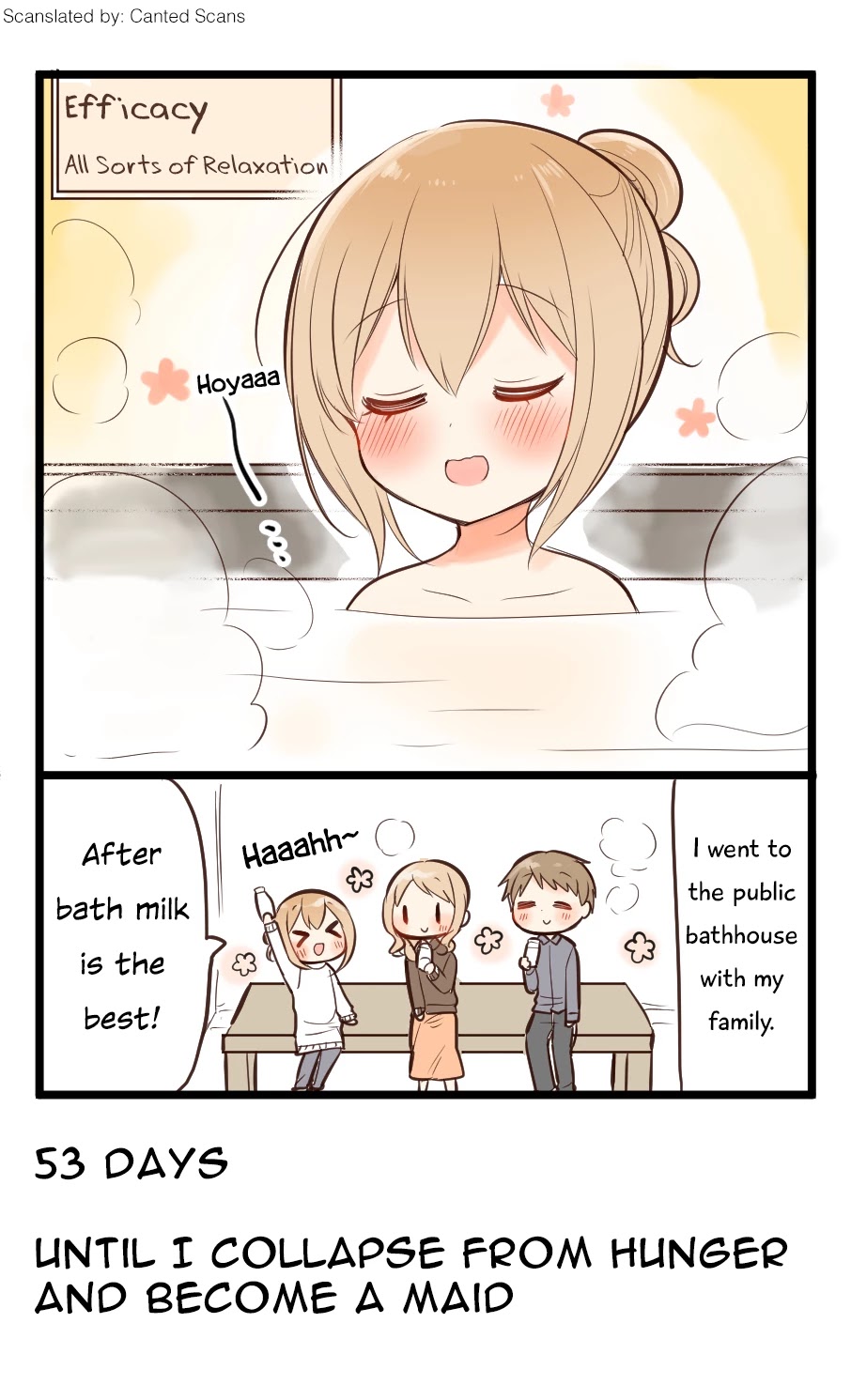 100 Nichigo ni Kuufuku de Taore Maid ni Naru Onna no Ko Chapter 47 page 1 - Chapter 47: Day 47