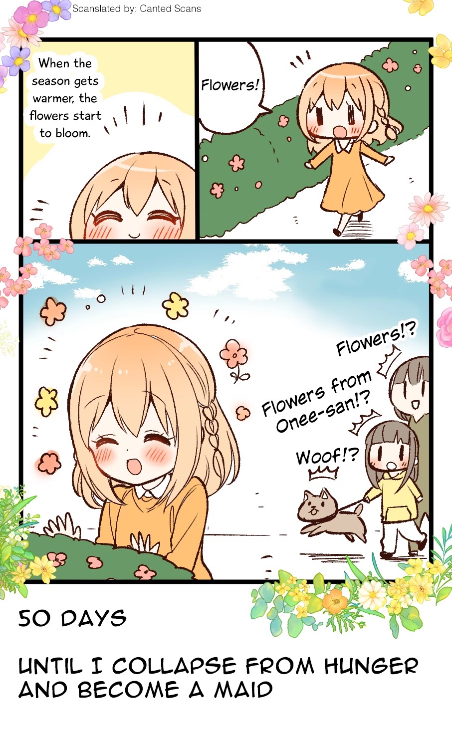 100 Nichigo ni Kuufuku de Taore Maid ni Naru Onna no Ko Chapter 50 page 1 - Chapter 50: Day 50
